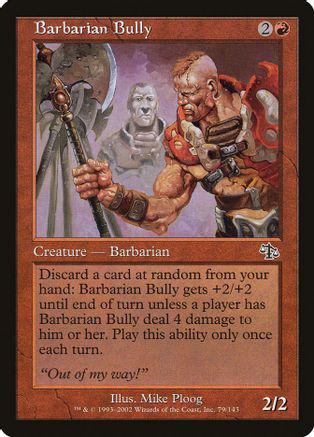 Barbarian Bully [Foil]