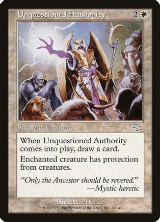 Unquestioned Authority [Foil]