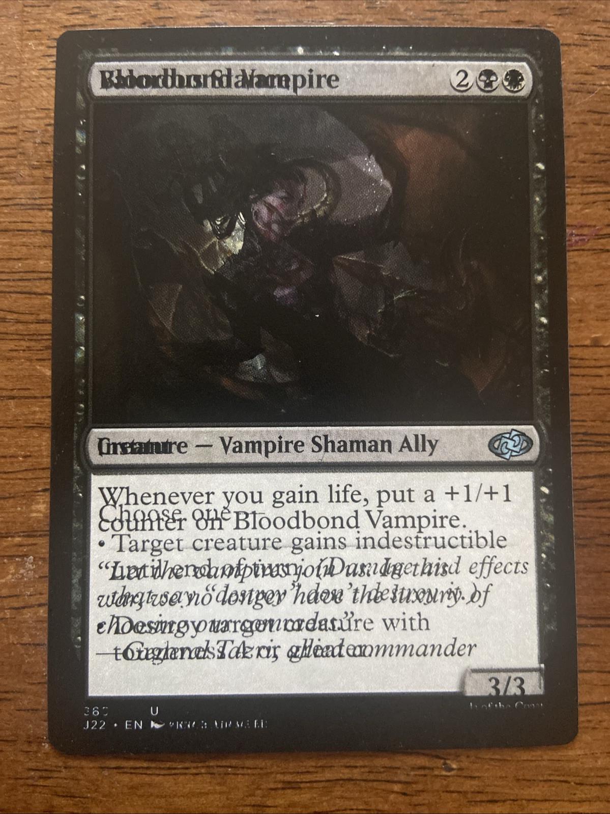 Bloodbond Vampire [Misprint]