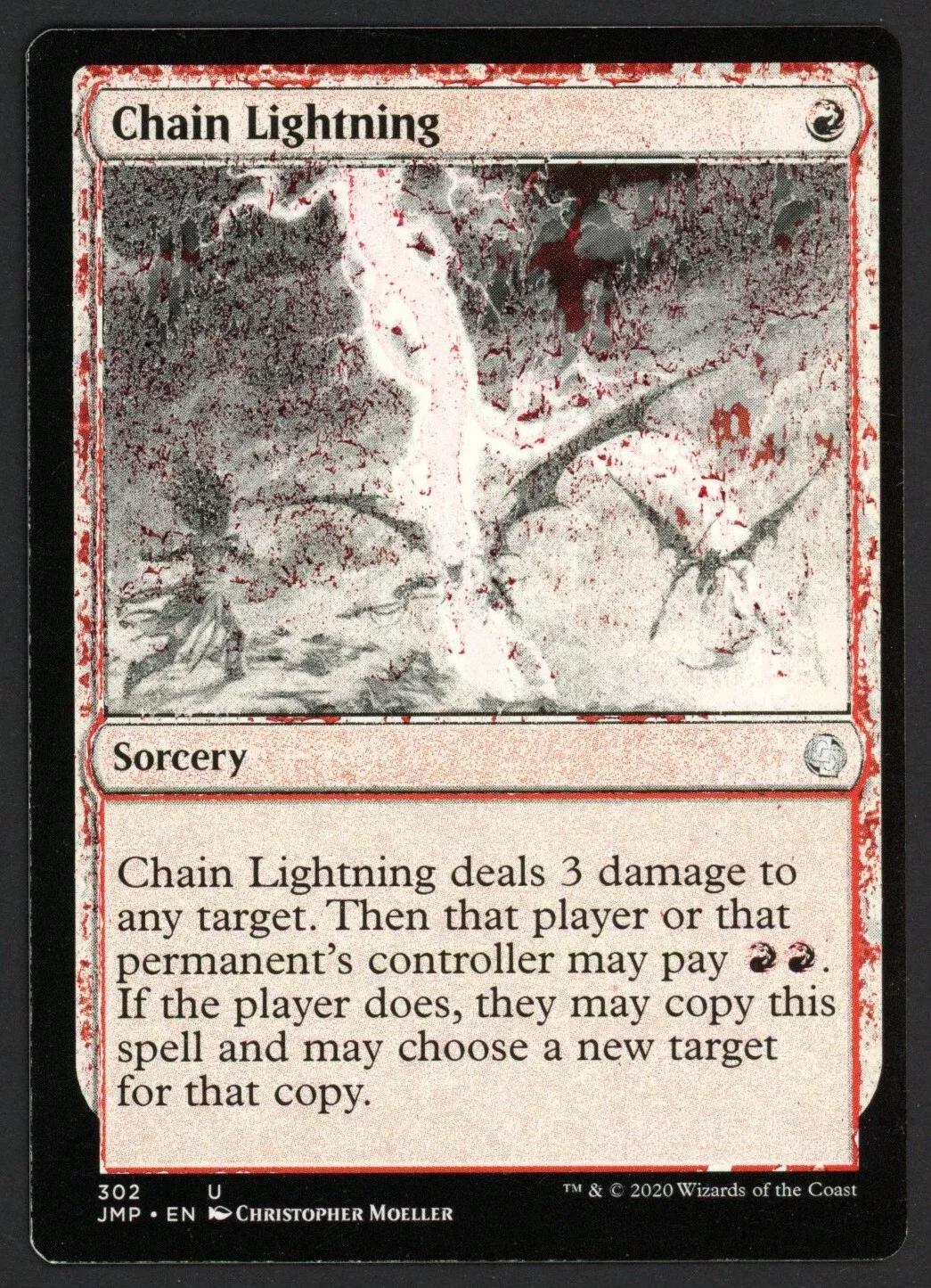 Chain Lightning [Misprint] #302