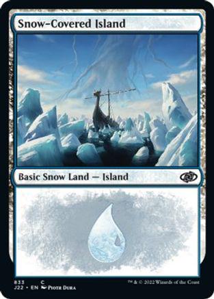 Snow-Covered Island #833