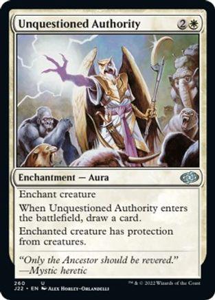 Unquestioned Authority #260