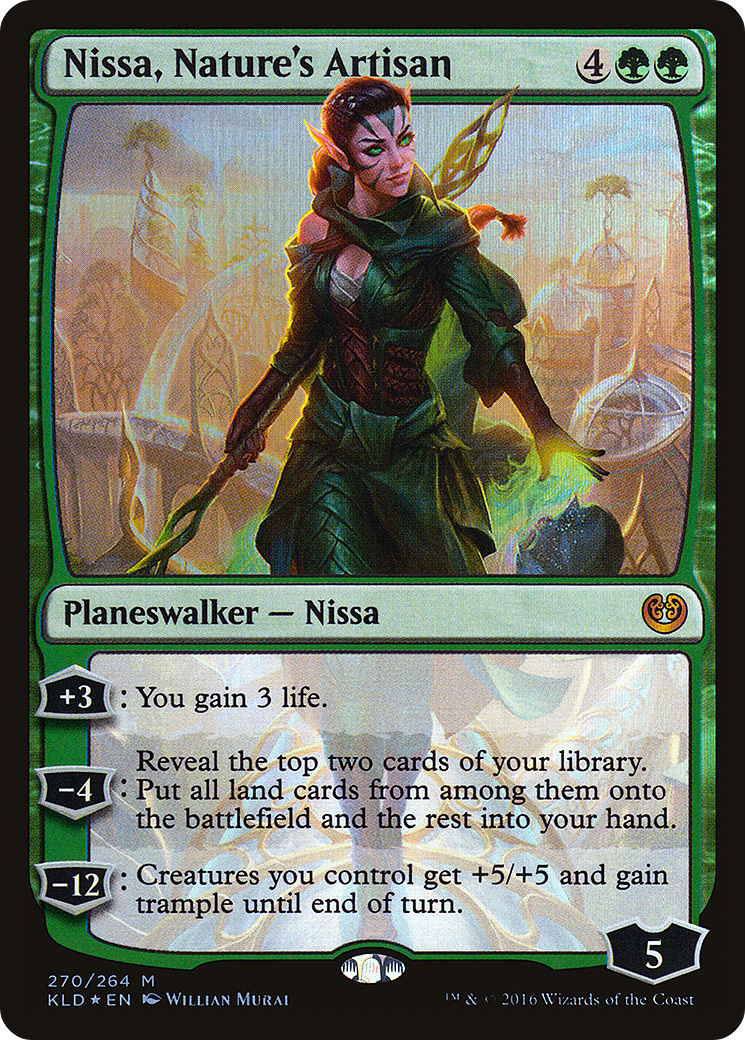Nissa, Nature's Artisan [Foil]