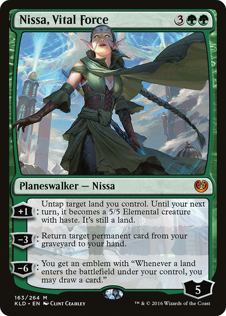 Nissa, Vital Force [Foil]