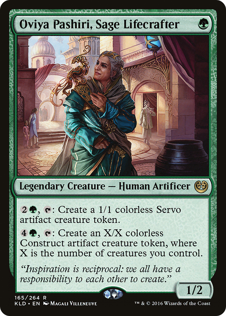 Oviya Pashiri, Sage Lifecrafter [Foil]