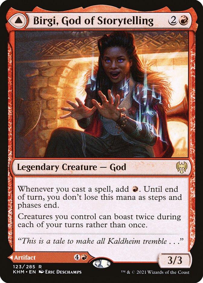 Birgi, God of Storytelling & Harnfel, Horn of Bounty #123