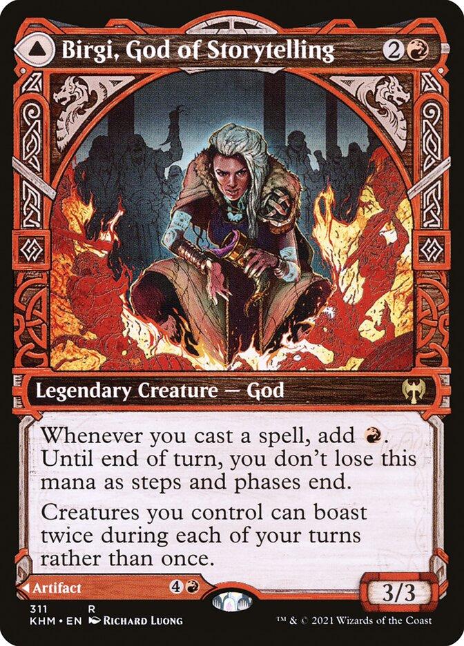 Birgi, God of Storytelling & Harnfel, Horn of Bounty [Showcase]