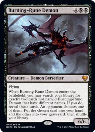 Burning-Rune Demon #81
