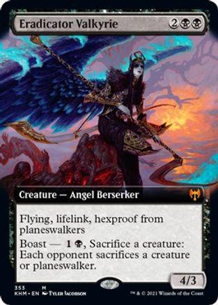 Eradicator Valkyrie [Extended Art Foil] #353