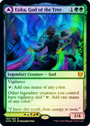 Esika, God of the Tree & The Prismatic Bridge [Foil]