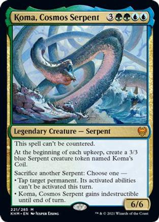 Koma, Cosmos Serpent [Foil]
