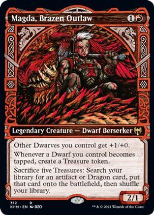 Magda, Brazen Outlaw [Showcase Foil] #312