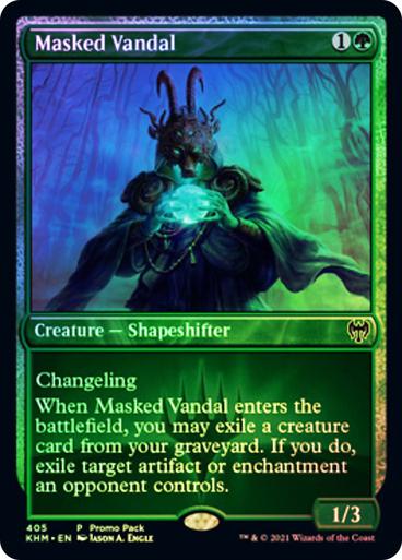 Masked Vandal [Promo Foil]
