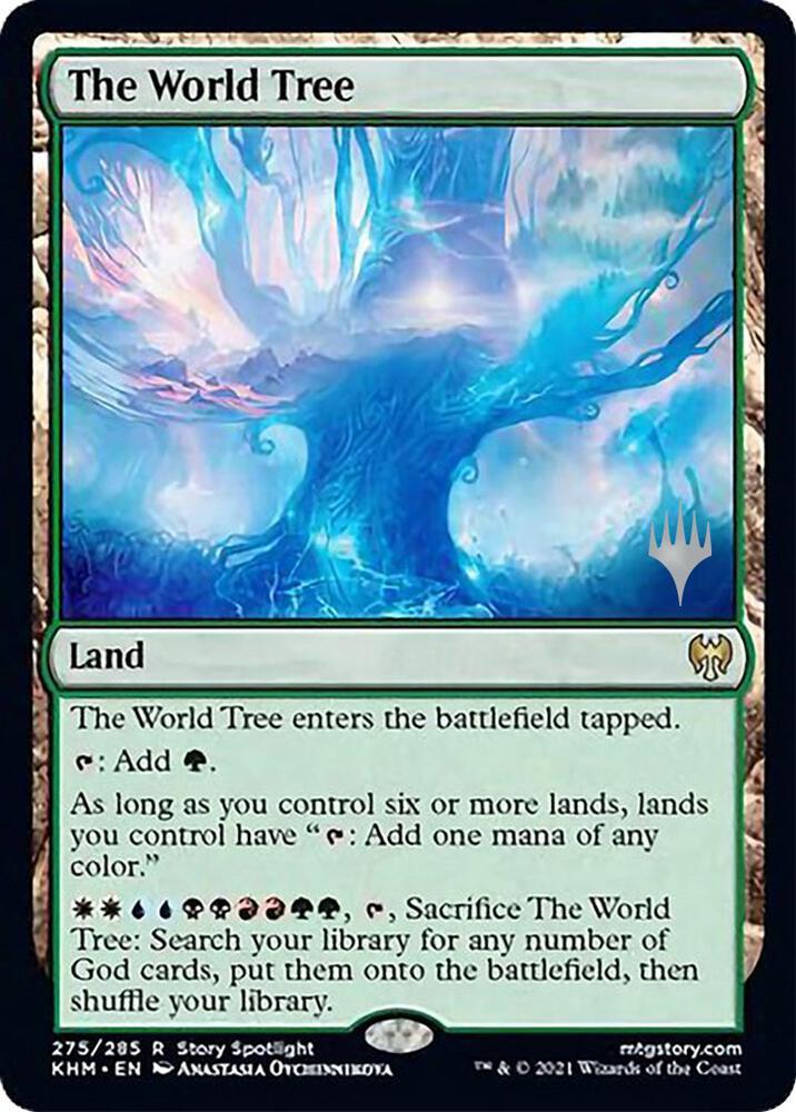 The World Tree [Planeswalker Stamped] #275