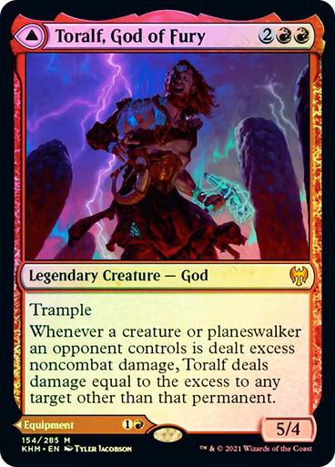 Toralf, God of Fury & Toralf's Hammer [Foil]