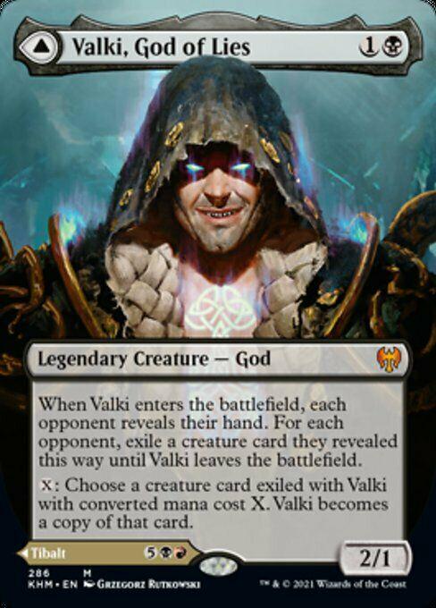 Valki, God of Lies & Tibalt, Cosmic Impostor [Extended Art]