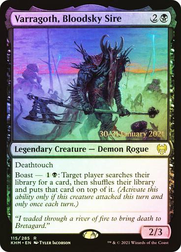 Varragoth, Bloodsky Sire [Prerelease] #115