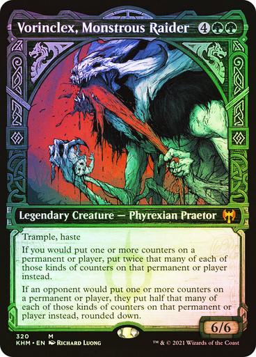 Vorinclex, Monstrous Raider [Showcase Foil] #320