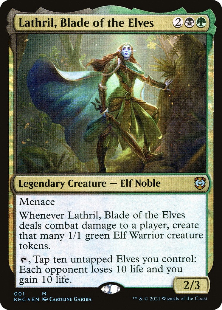 Lathril, Blade of the Elves [Foil] #1