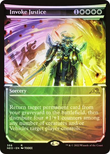 Invoke Justice [Showcase Foil] #366