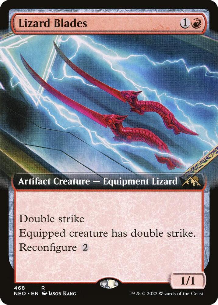 Lizard Blades [Extended Art Foil] #468