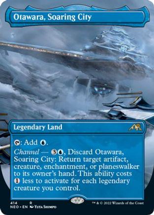 Otawara, Soaring City [Borderless Foil] #414