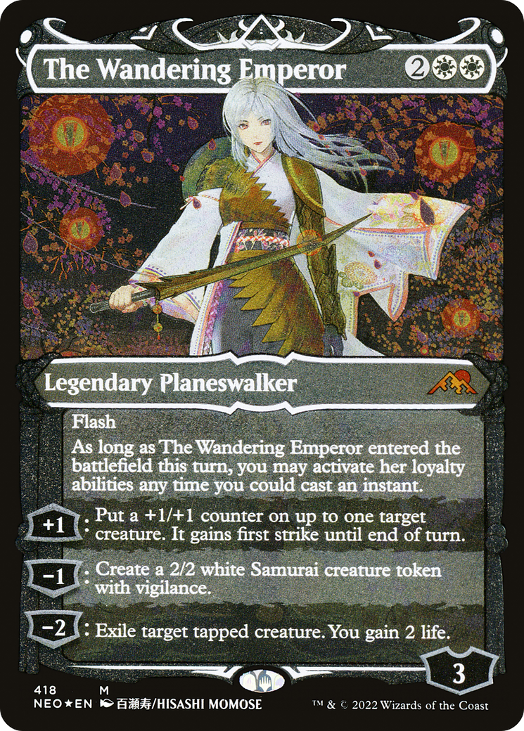 The Wandering Emperor [Etched Foil] #418