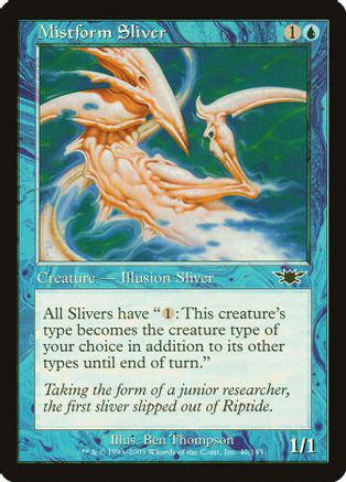 Mistform Sliver [Foil]