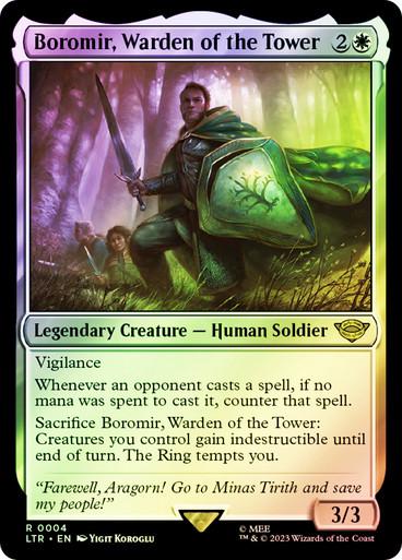 Boromir, Warden of the Tower [Foil] #4