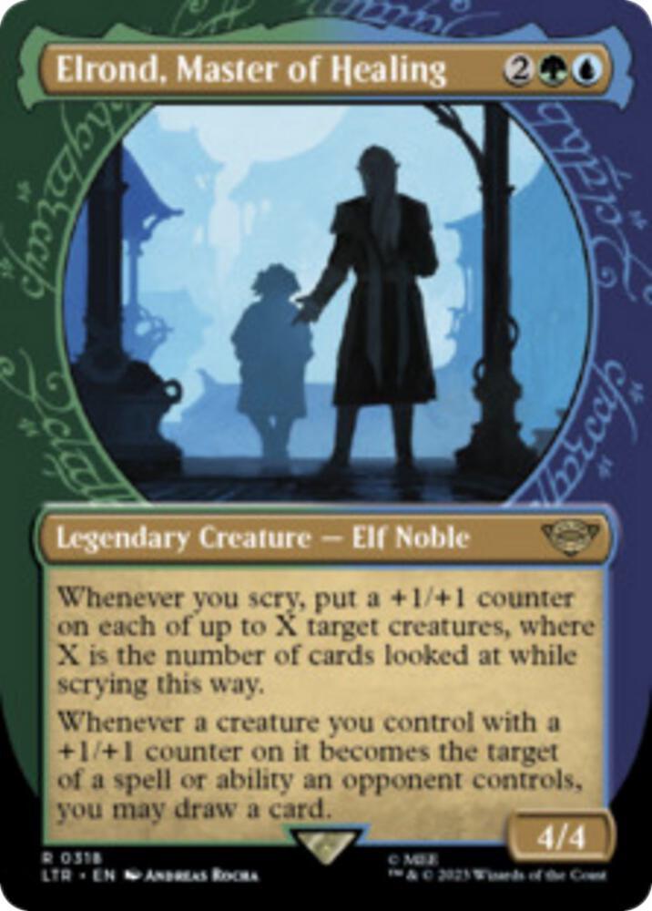 Elrond, Master Of Healing [Showcase Foil] #318