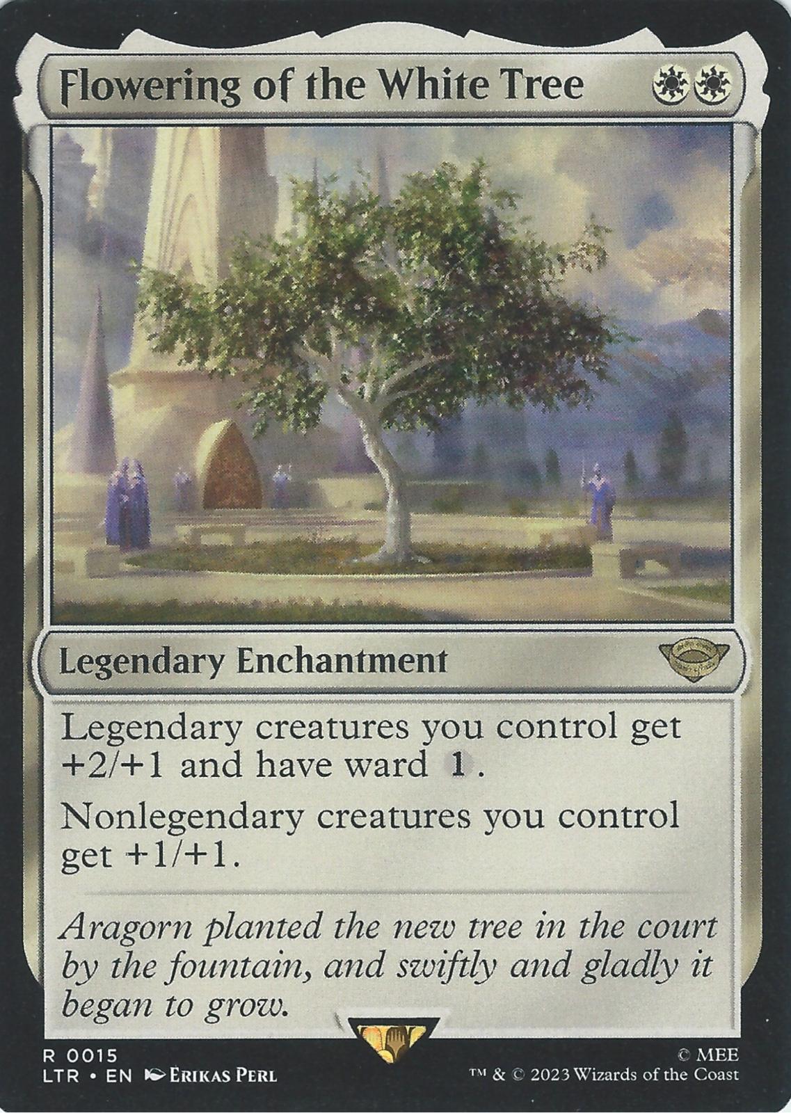 Flowering of the White Tree #15