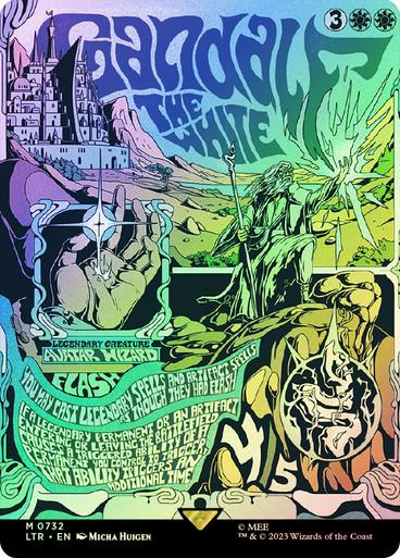 Gandalf the White [Borderless Poster Foil] #732
