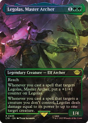 Legolas, Master Archer [Borderless Foil] #435