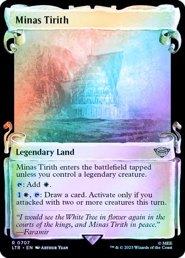 Minas Tirith [Silver Foil] #707