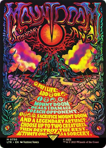 Mount Doom [Borderless Poster Foil] #750