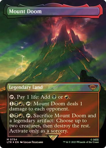 Mount Doom [Surge Foil] #754