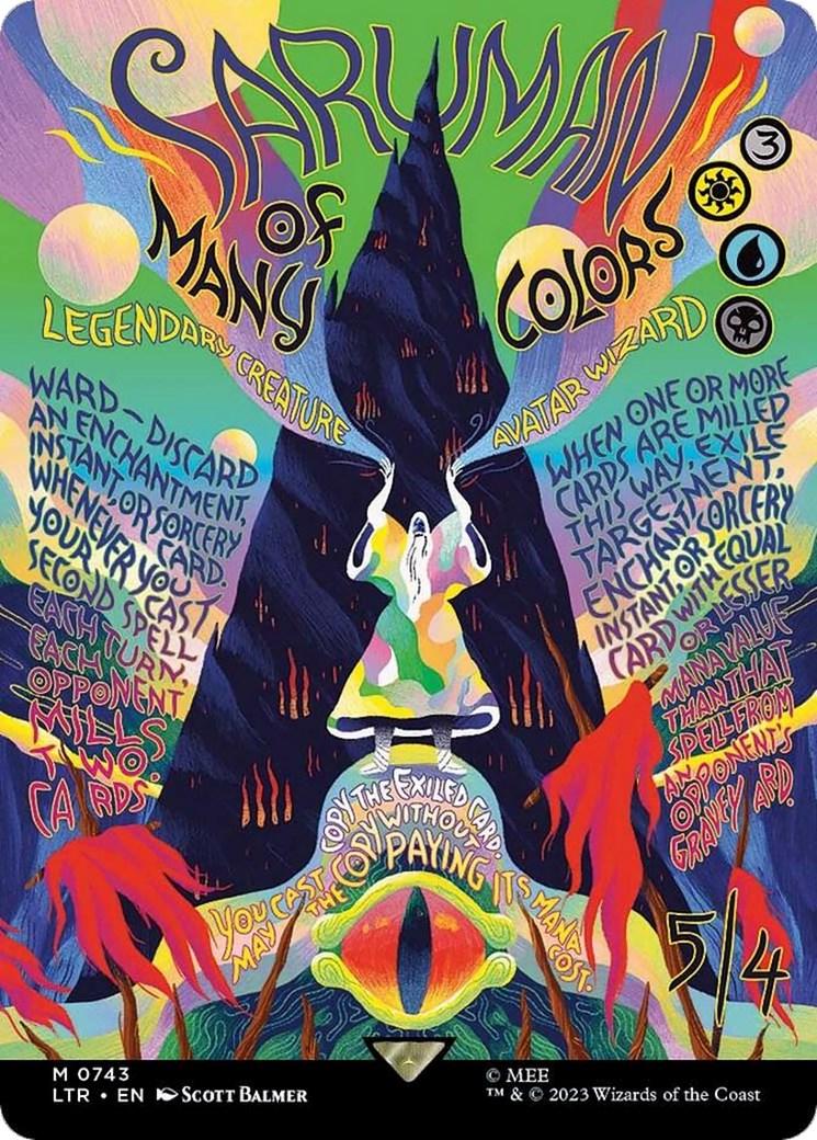 Saruman of Many Colors [Borderless Poster] #743