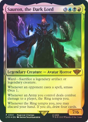 Sauron, The Dark Lord [Regional Champs] #301