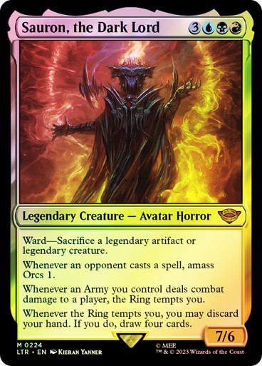 Sauron, the Dark Lord [Foil] #224