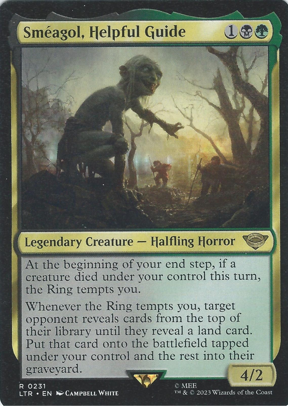 Smeagol, Helpful Guide #231