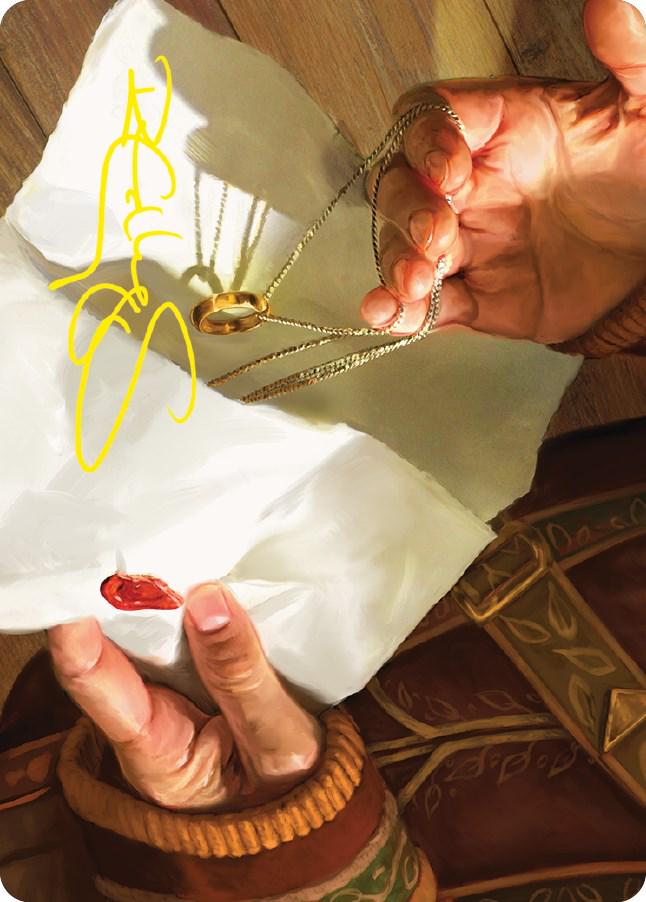 Bilbo's Ring [Gold Signature] #37