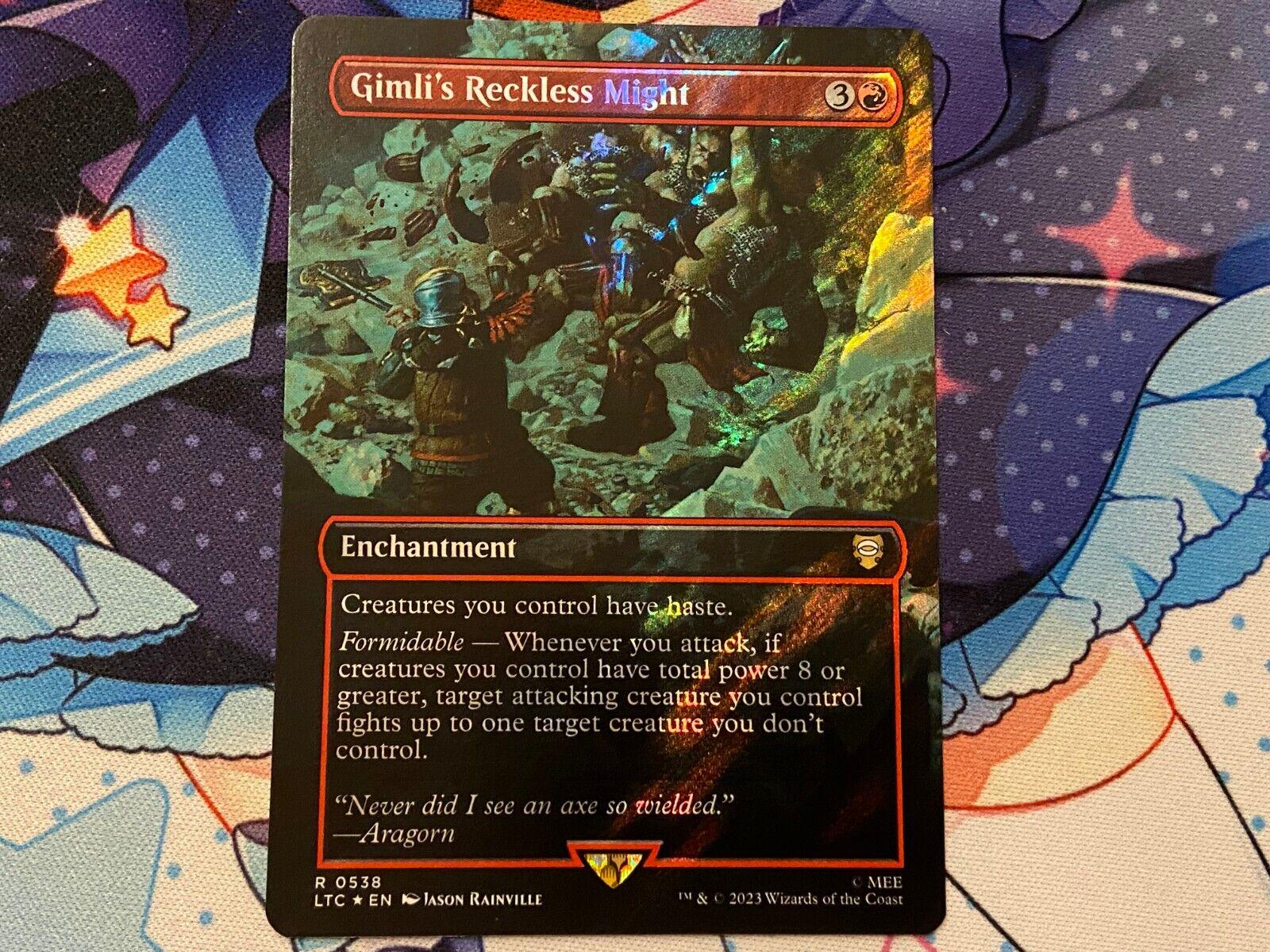 Gimli's Reckless Might [Foil] #494