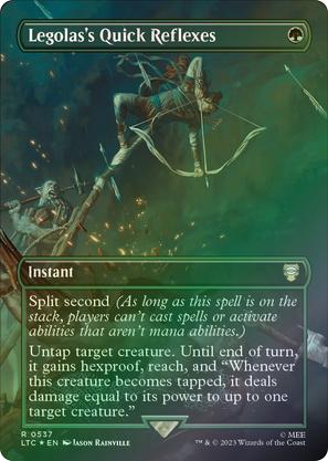 Legolas's Quick Reflexes [Foil] #493