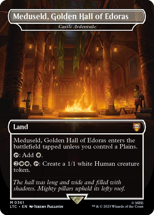 Meduseld, Golden Hall Of Edoras [Foil] #361