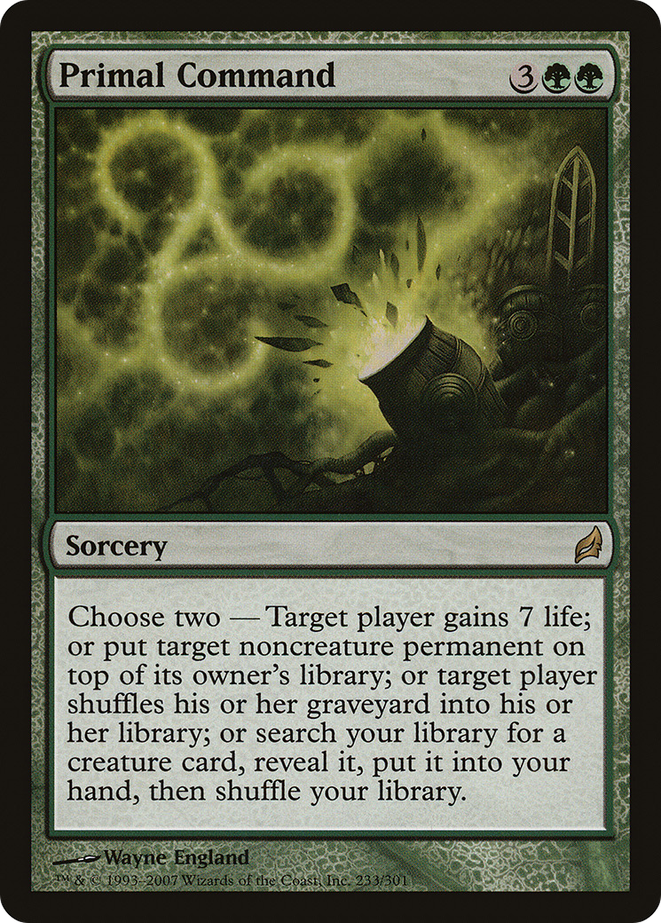 Primal Command [Foil]