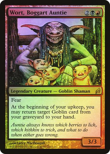 Wort, Boggart Auntie [Foil] #252