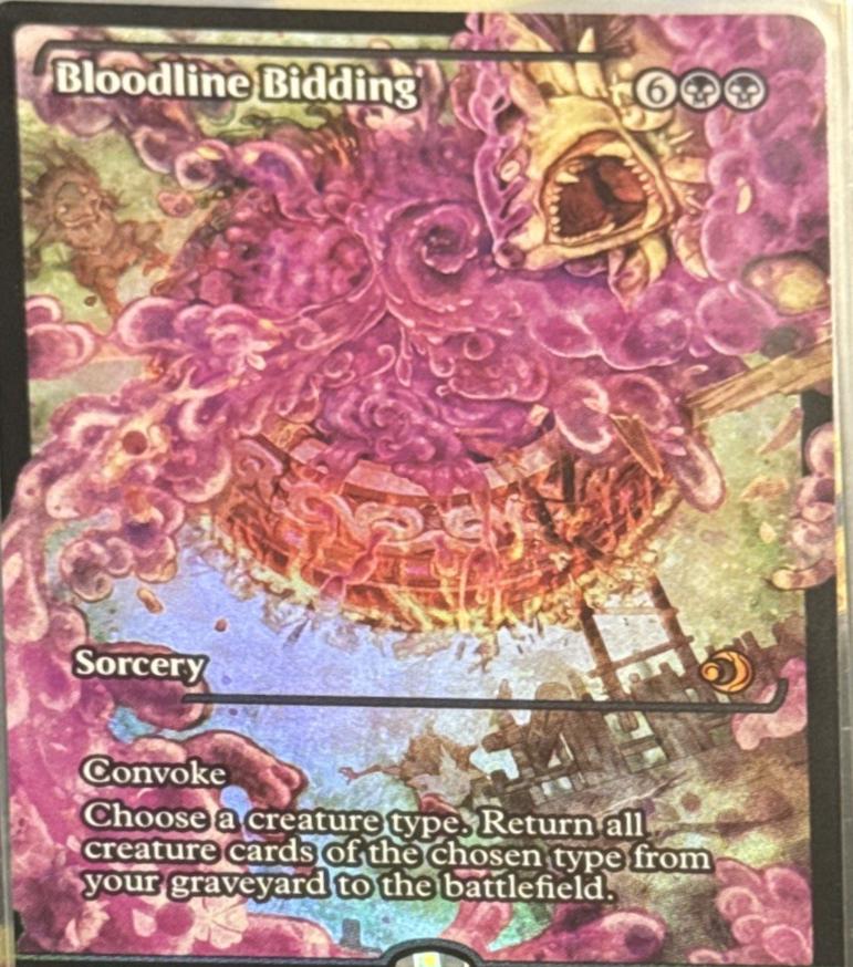 Bloodline Bidding [Showcase Foil] #395