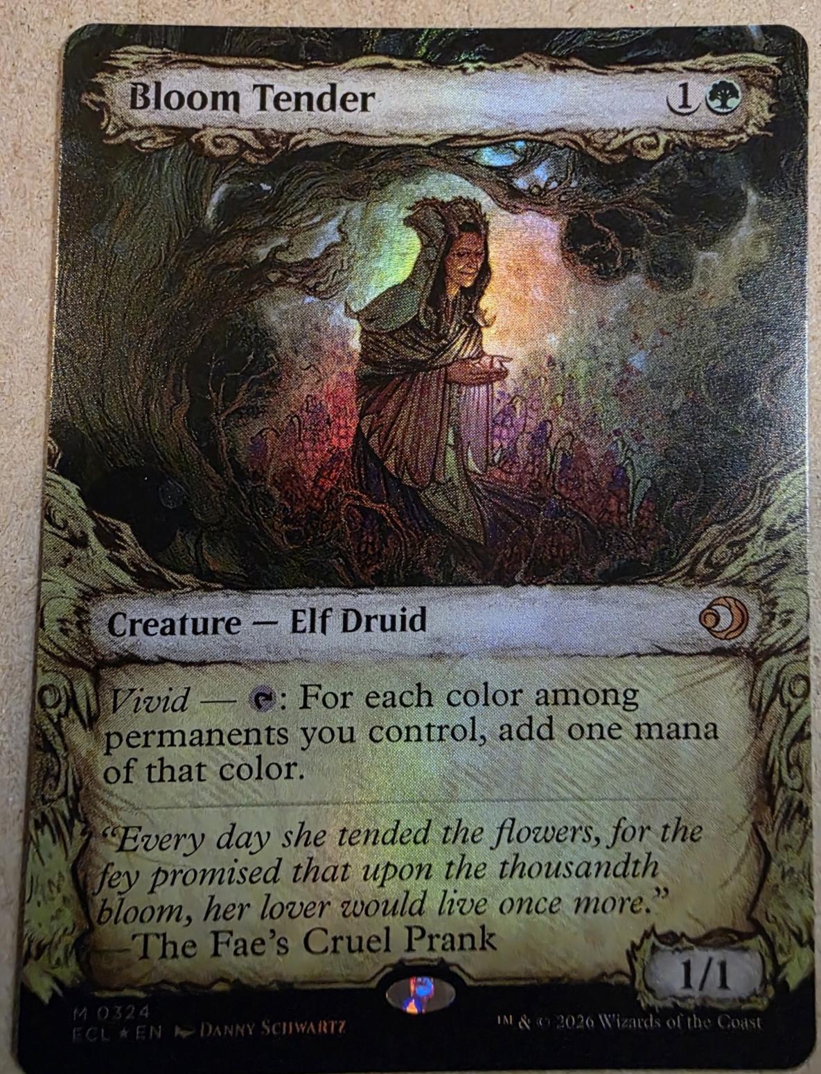 Bloom Tender [Showcase Foil] #324