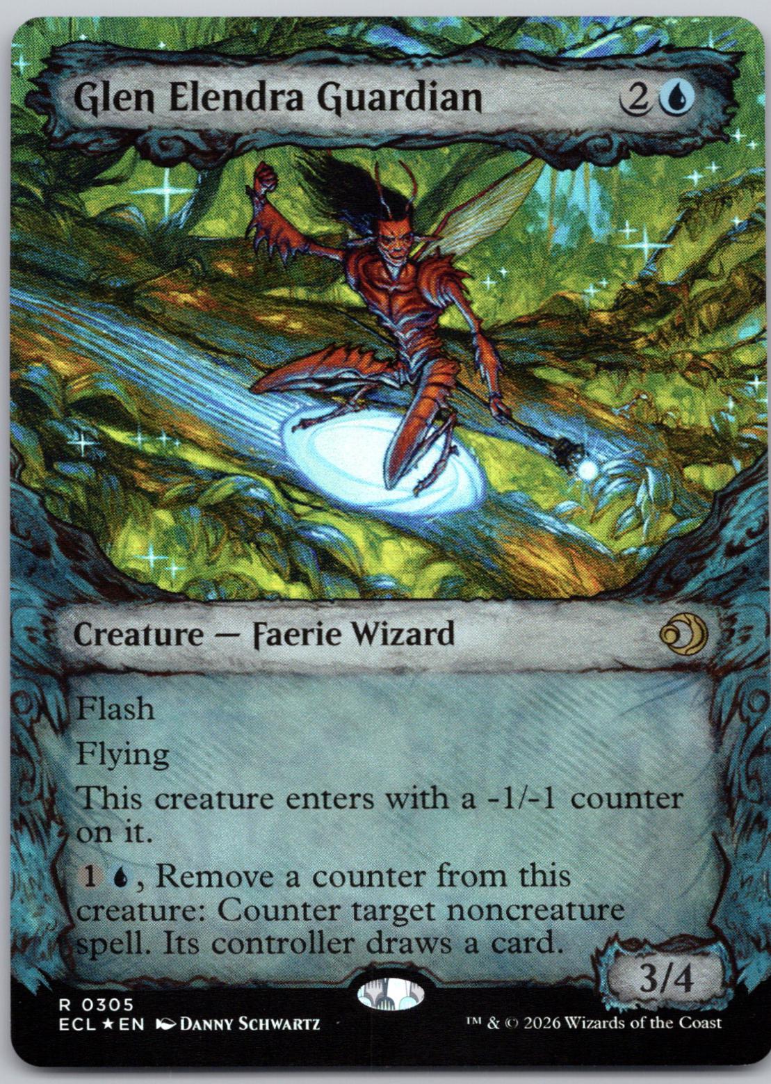 Glen Elendra Guardian [Showcase Foil] #393
