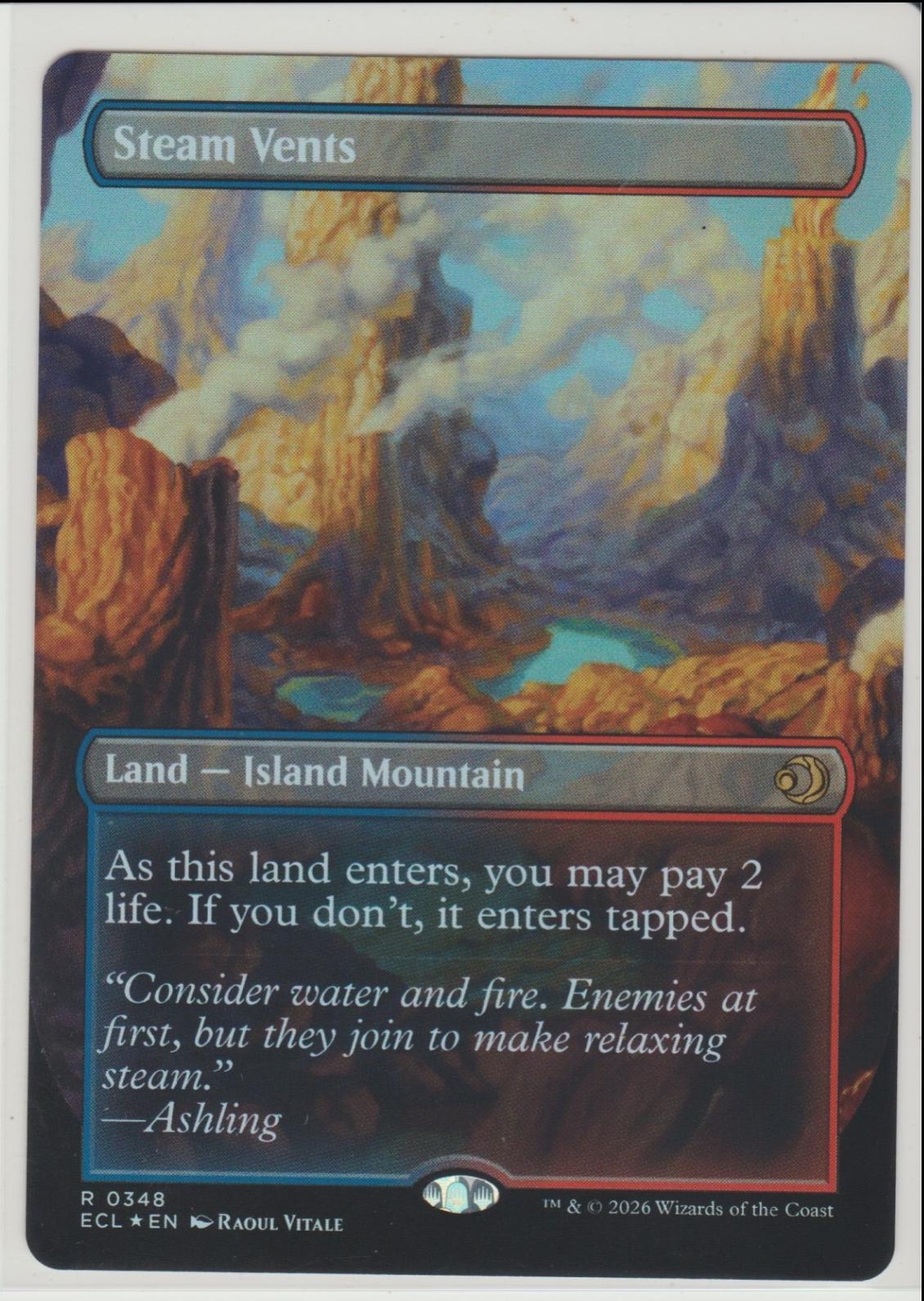 Steam Vents [Borderless Foil] #348